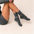 KITTY Flow Pilates Grip Socks DARK GREY